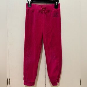 Juicy Couture Velour pants girls 6